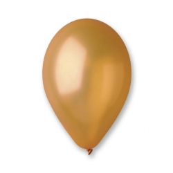 Balony metalizowane Złote 20 cm